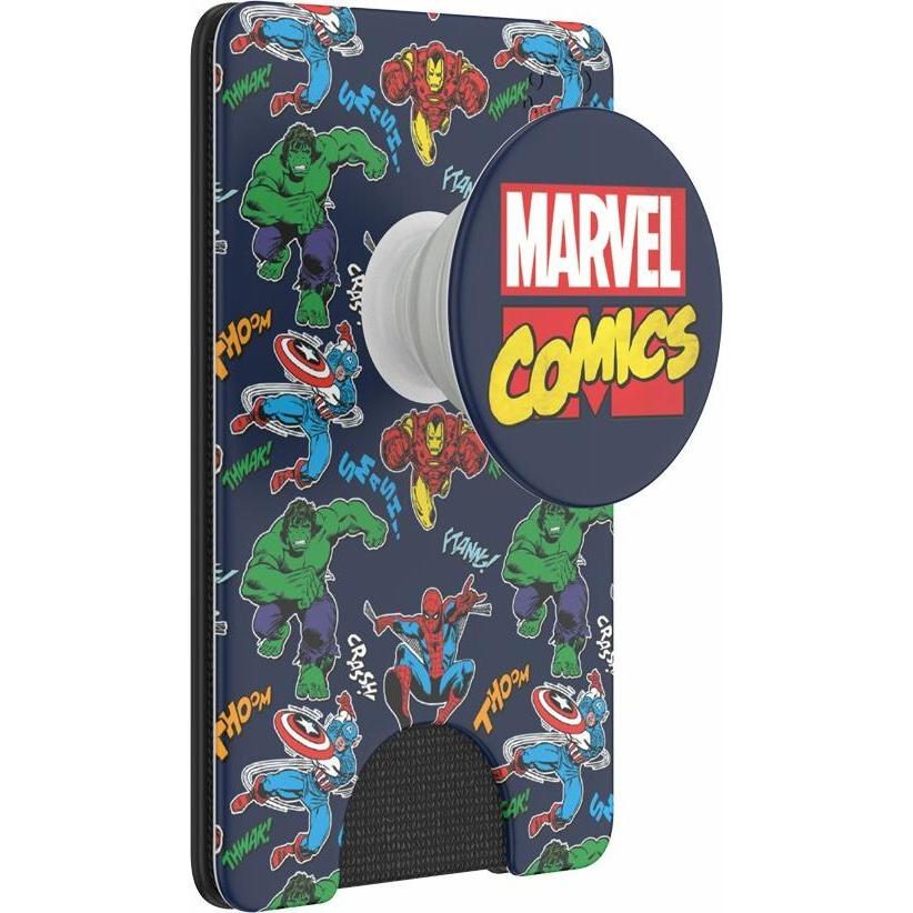 PopSockets smartphone-griff popwallet+ marvel comics, Smartphone Halterung, Blau