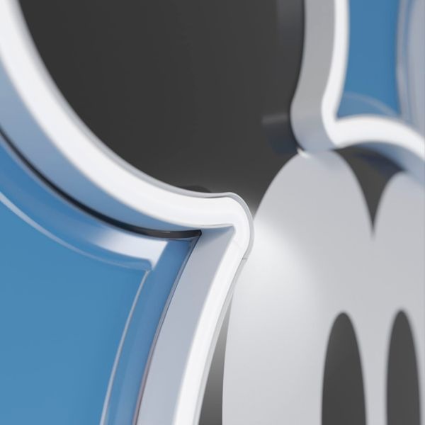 Image du produit YellowPop Visage de Mickey Mouse par (20 lm)