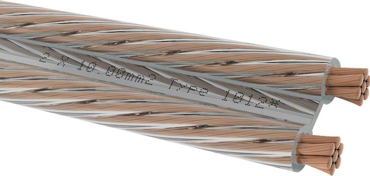 Produktbild Oehlbach D1C316 Lautsprecherkabel 2 x 10 mm² Transparent 8 m (8 m, 10 mm²)