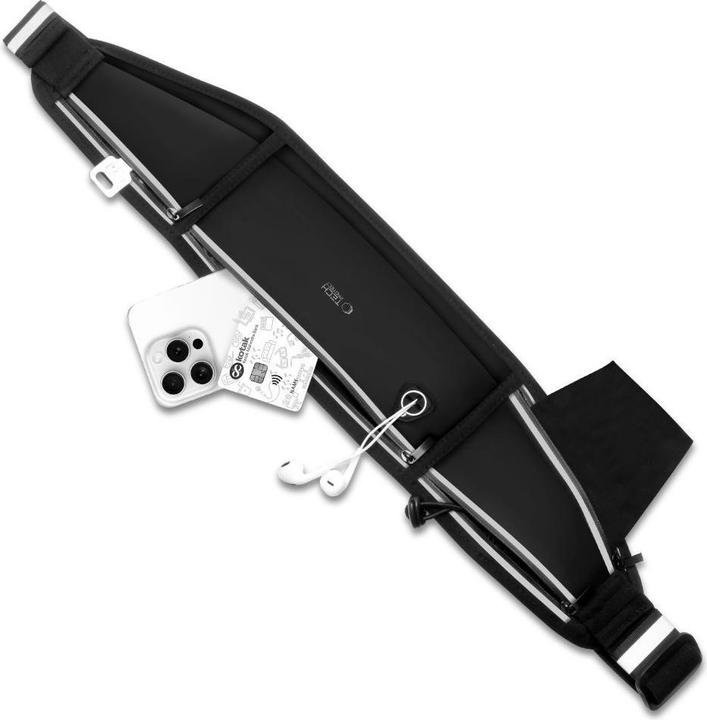 Actual product image Tech-Protect M3 Universal Sport Waist Bag Black