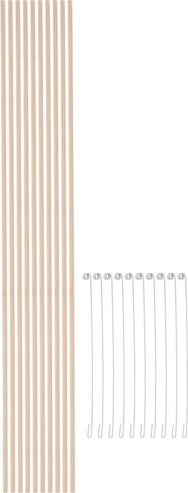 Actual product image VBS XXL Lantern Sticks with Spiral Wire, 10 pcs, 60 cm (10 x)