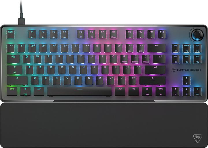 Turtle Beach - Clavier de jeu compact mécanique magnétique RGB Filaire Vulcan II TKL Pro Noir - Disposition Qwert (US, Kabelgebunden)