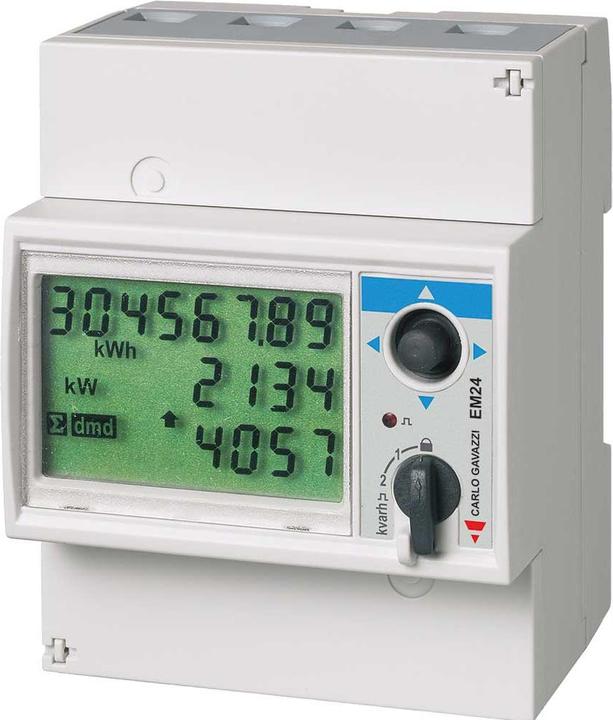Actual product image Carlo Gavazzi Energy meter EM24