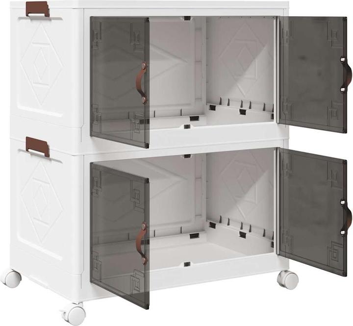 Actual product image vidaXL stapelbare Aufbewahrungsbox (65 cm, 75 l, 1x)