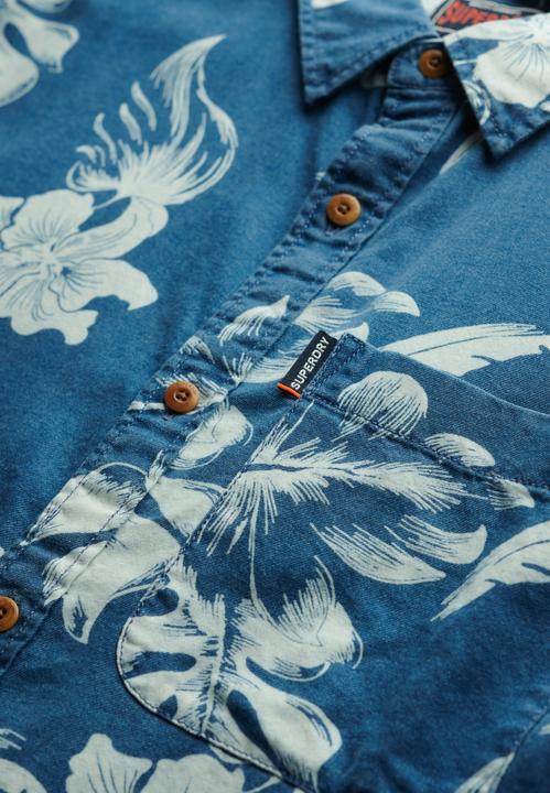 Immagine prodotto Superdry Kurzärmeliges Vintage Loom Hemd (M)
