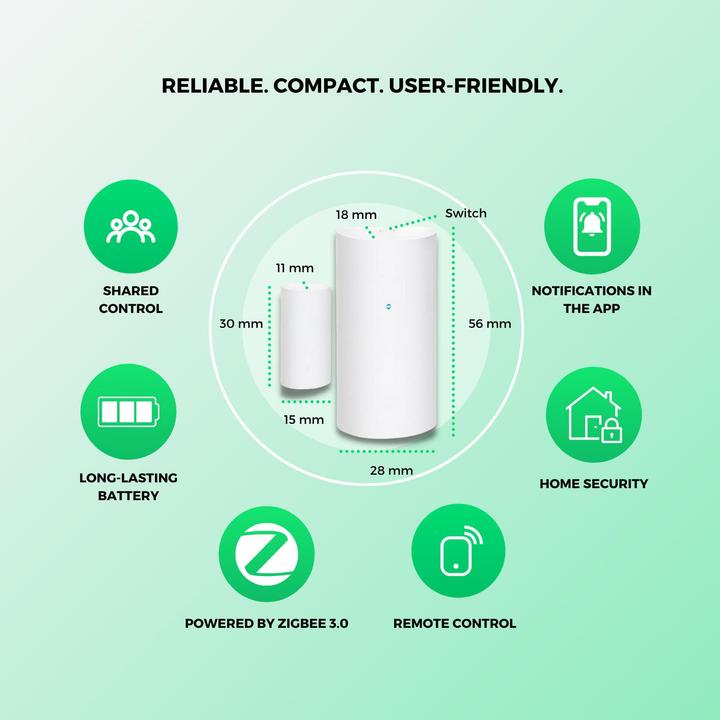Produktbild Nous Smart Door & Window Sensor E3 ZigBee