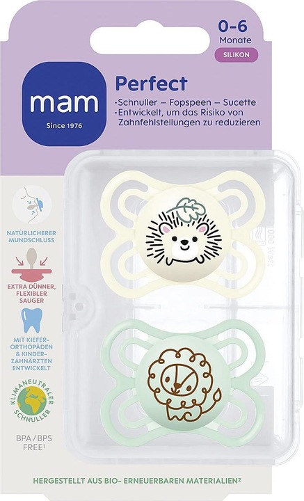 Actual product image MAM Perfect (2 x, up to 6 M.)