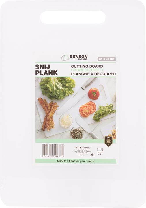 Actual product image Benson Home Cutting board plastic 31 x 21 cm