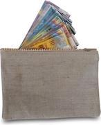 Actual product image Rieffel money transport bag, with zipper