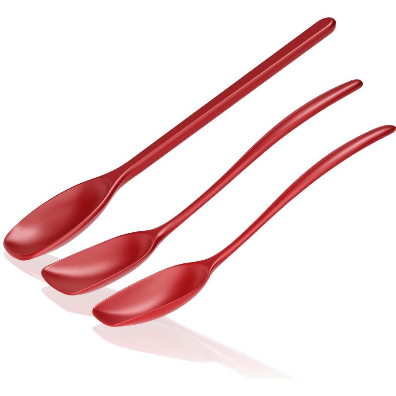Rosti Rührlöffelset 3 Teile NEW Classic Rot, Kochbesteck, Rot