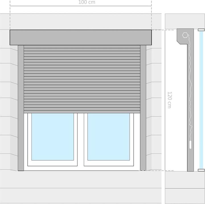 Produktbild vidaXL Helin (100 x 120 cm)