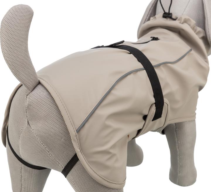 Produktbild Trixie Be Nordic Regenjas Husum Zand - 25 Cm (XS, Hundemantel)