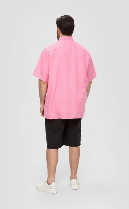 Immagine prodotto s.Oliver Hemd Kurzarmhemd aus Leinen (4XL)