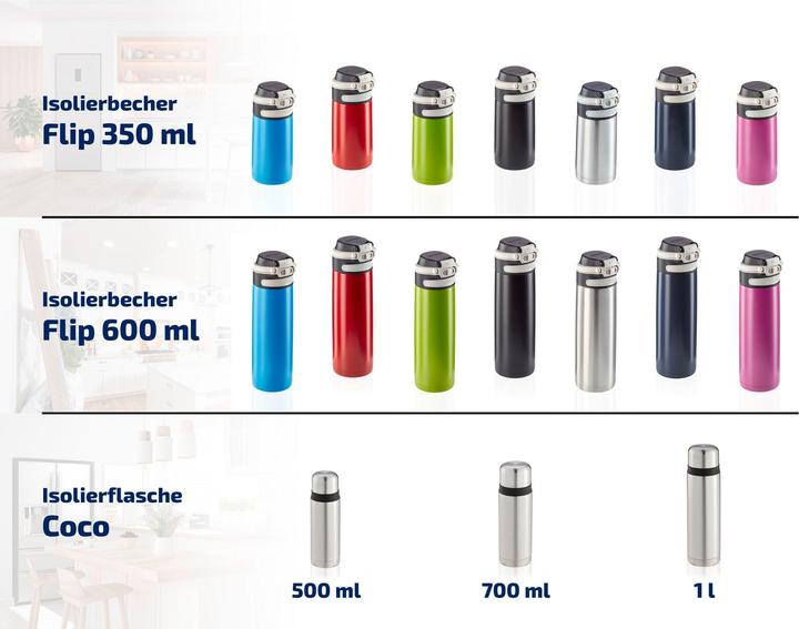 Produktbild Leifheit Isolierflasche Coco 0,75 L Edelstahl (0.75 l)