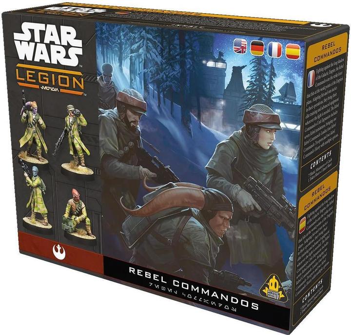 Actual product image Atomic Mass Games Star Wars Legion - Rebel Commandos (French)