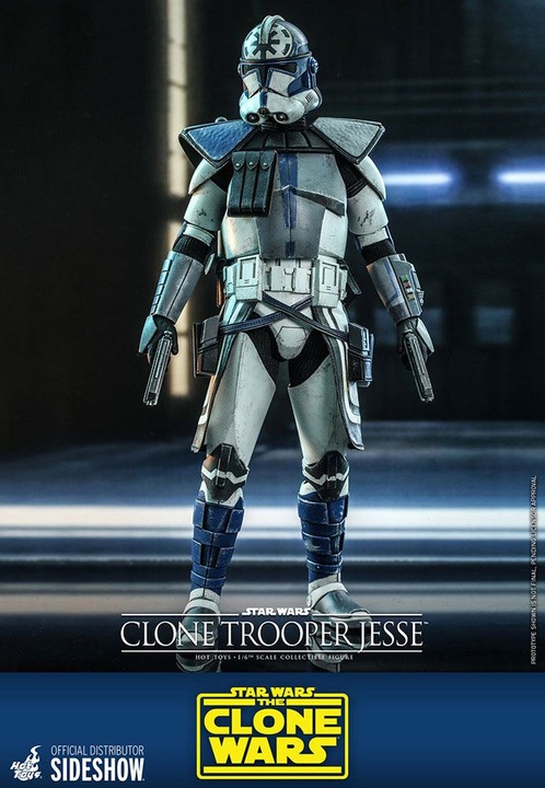 Image du produit Hot Toys Star Wars The Clone Wars figurine 1/6 Clone Trooper Jesse 30 cm