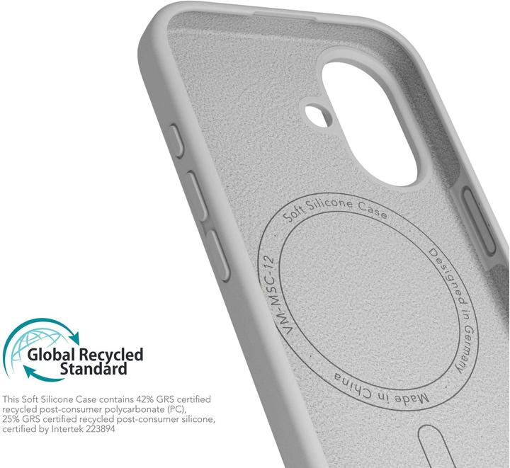 Immagine prodotto Vonmählen Custodia in silicone morbido per iPhone 16 (Apple iPhone 16)