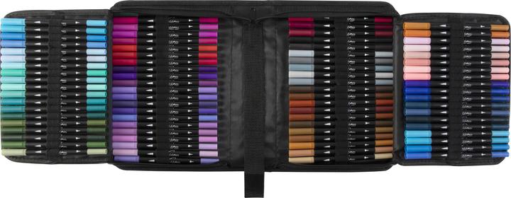 Produktbild Nassau Double markers 120 pcs in Nylon Wallet - (K-AR0132/GEA) (120x)