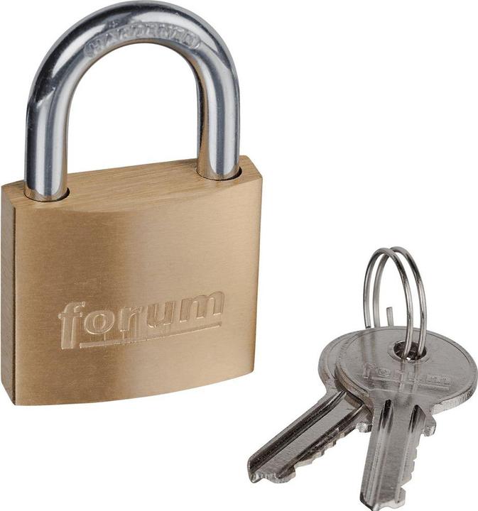 Produktbild Forum Professional Solutions Messing-Vorhangschloss 40 mm
