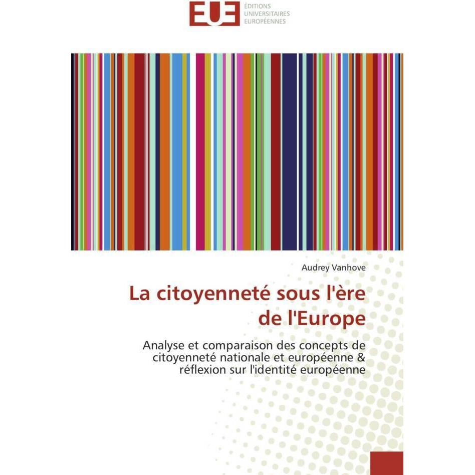 La citoyenneté sous l'ère de l'Europe, Fachbücher