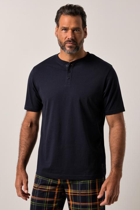 Produktbild JP1880 Schlafanzug, Homewear, Zweiteiler, Henley (8XL)