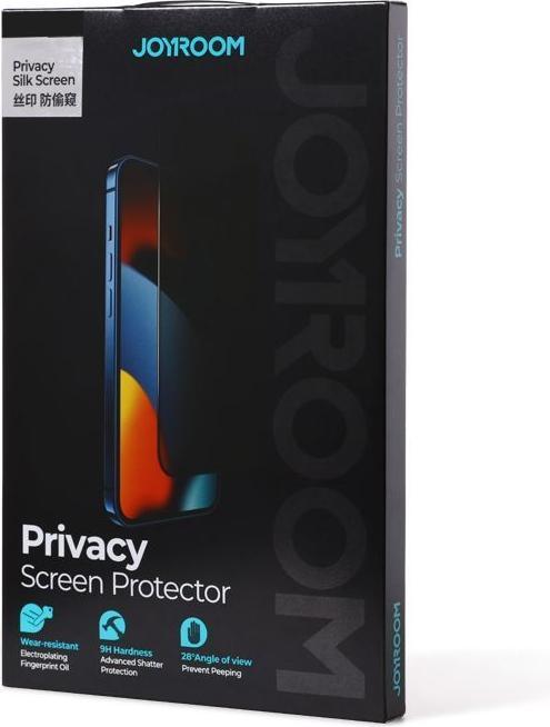 Actual product image Joyroom Full screen tempered glass, privatizing JR-P03 for Apple iPhone 14 Plus 6.7 " (1 Piece, Apple iPhone 14 Plus)