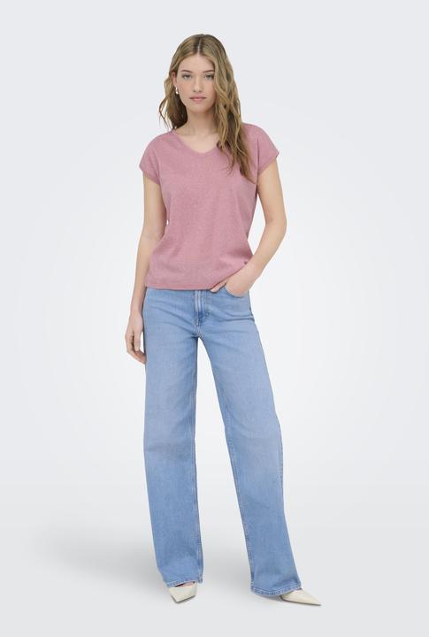 Immagine prodotto Only Onlsilvery S/S V Neck Lurex Top Jrs Noos (M)