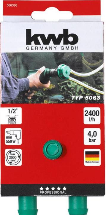 Actual product image kwb Bohrmaschinenpumpe (Drill pump)