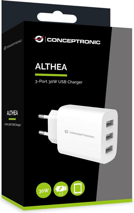 Produktbild Conceptronic Charger 3 Port (30 W, 3 Ports)