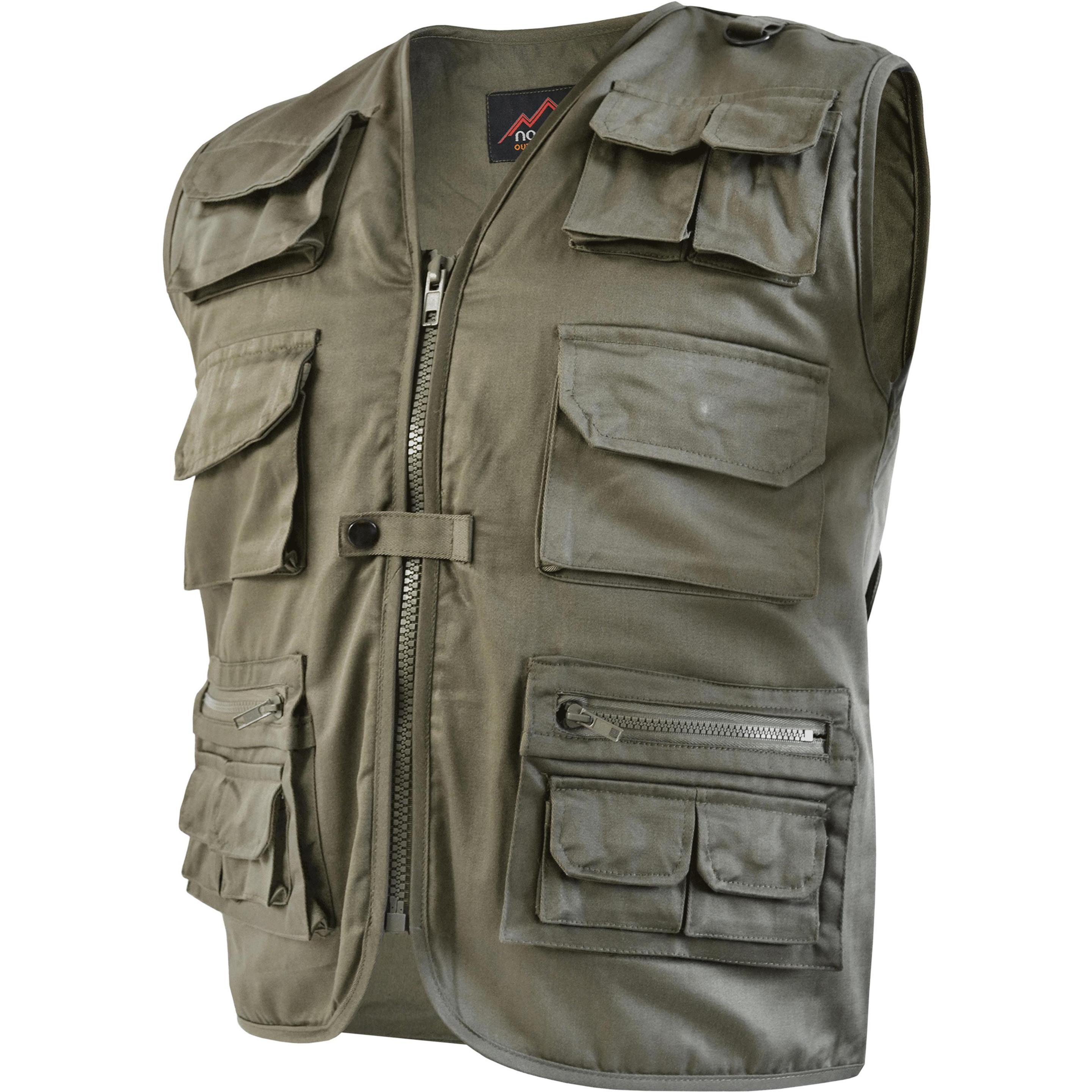 Normani, Herren, Weste, Herren Outdoor-Weste Acacia, Grün, (M)