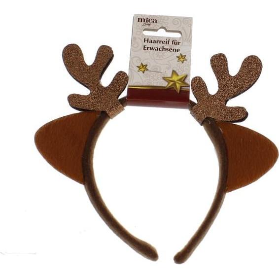 MICA Living, Weihnachtsdeko, Haarreif - Rentiergeweih - für Erwachsene
