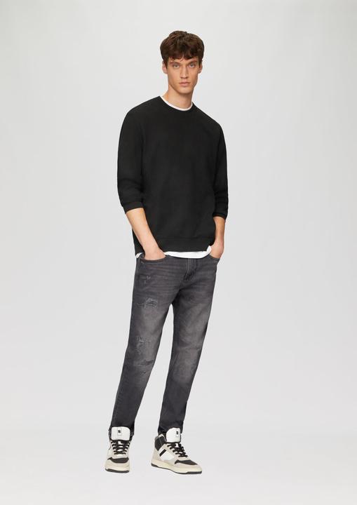 Immagine prodotto S.Oliver Sweatshirt Sweatshirt aus Jacquard in Strick-Optik (3XL)