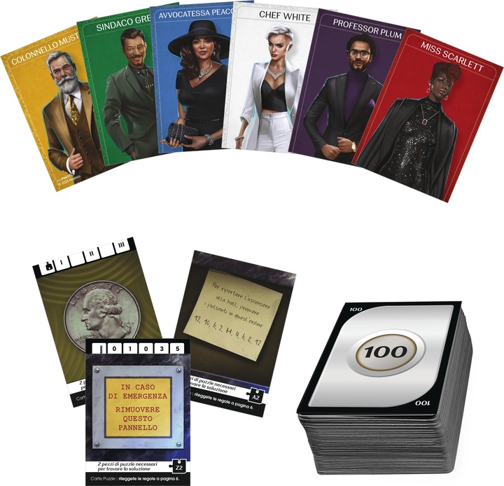 Productafbeelding Hasbro Gaming Cluedo Ontsnappen (Italiaans)
