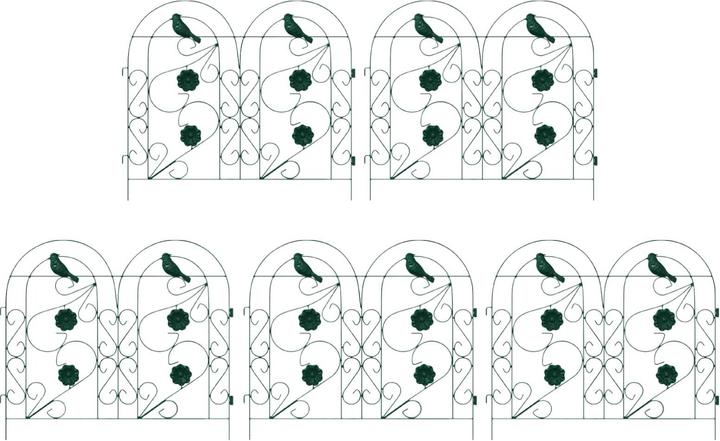 Produktbild vidaXL Gartenumzäunung