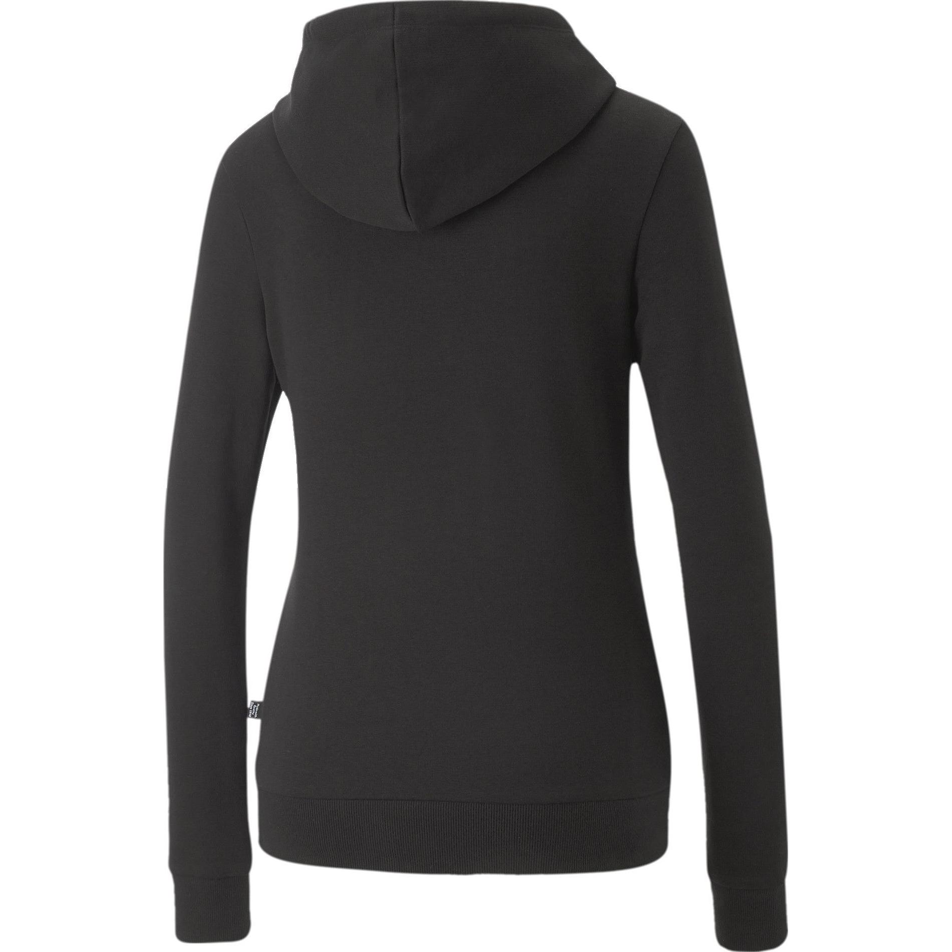 Thumbnail - Puma, Damen, Pullover, ESS+ Embroidery Hoodie, Schwarz, (L)