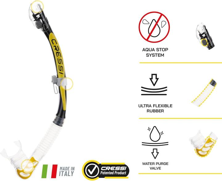 Image du produit Cressi Big Eyes Evolution + Alpha Ultra Dry