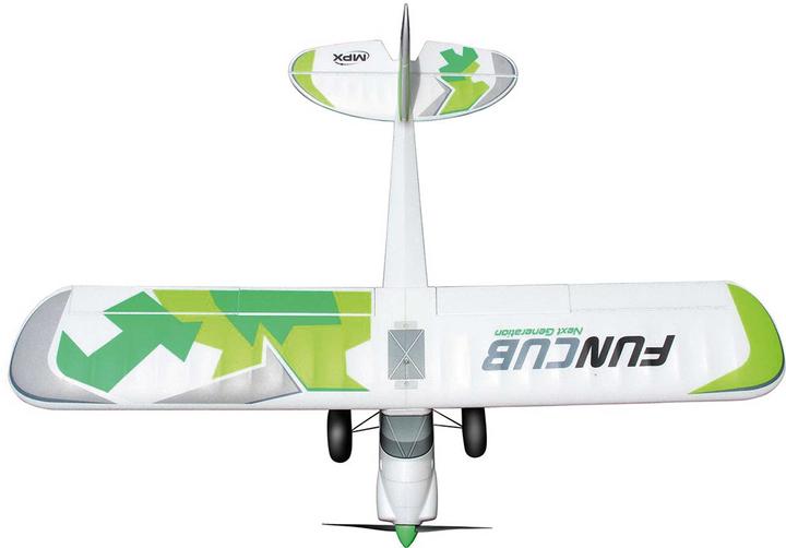 Actual product image Multiplex FunCub NG grün (made by MPX) (Multi motor)