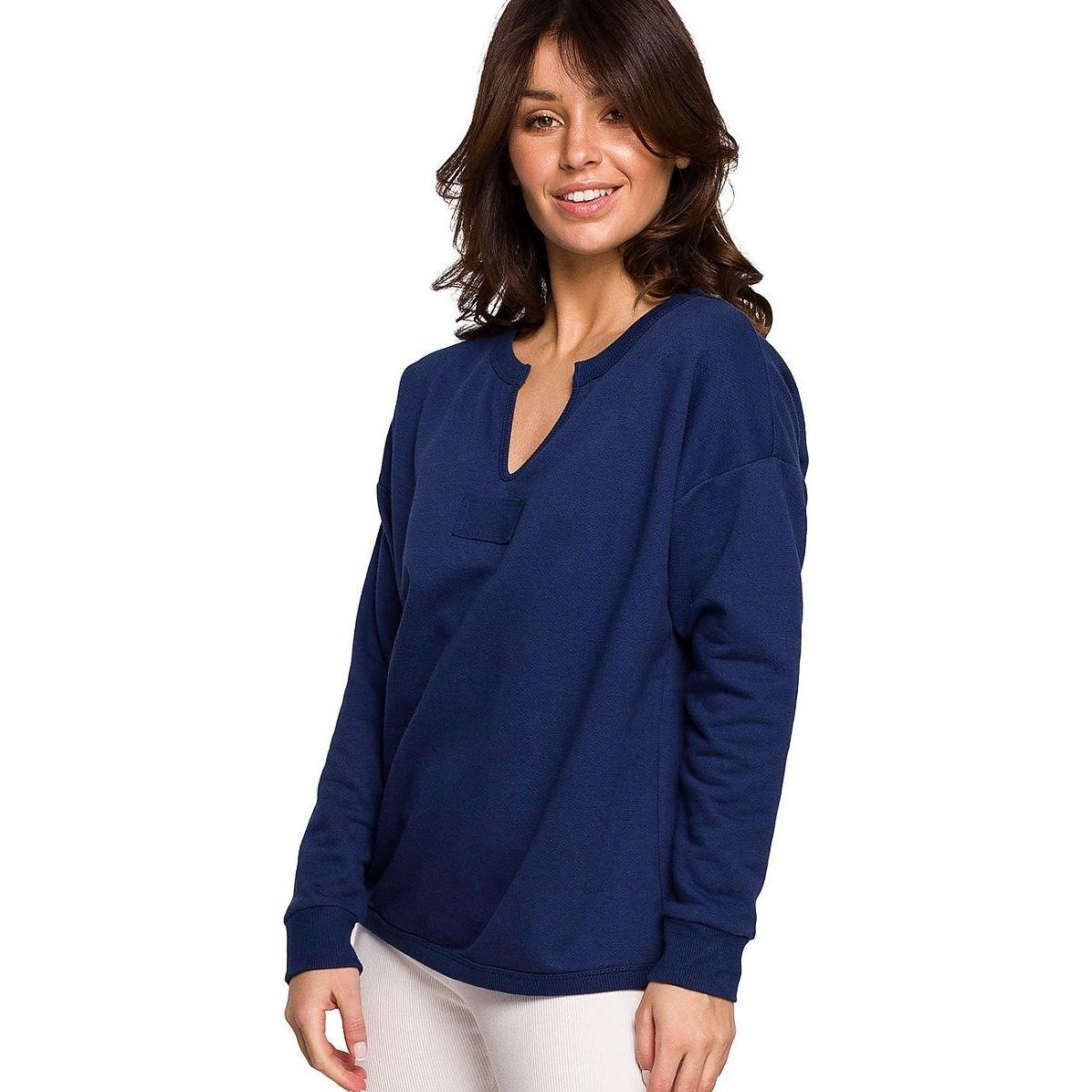 Be Wear, Damen, Pullover, 946471, Blau, (XXL)