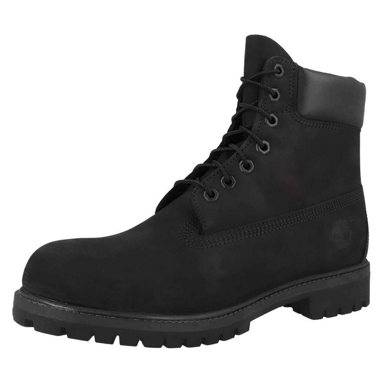 Timberland, Mannen, Laarzen, Premium 6-inch - 63447, Zwart, (43)
