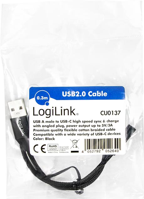 Image du produit LogiLink CU0137 (0.30 m, USB 2.0, 5 W)