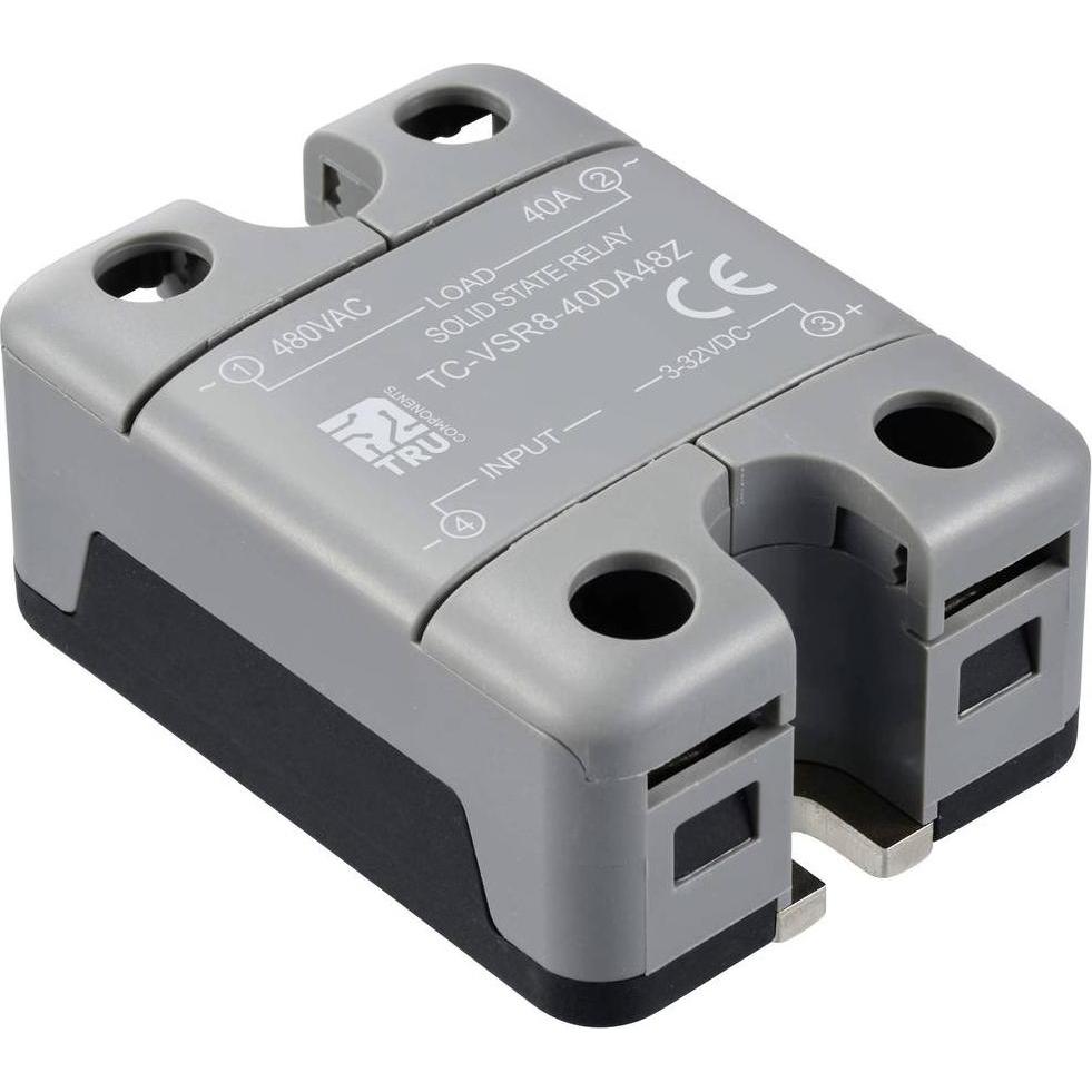 Thumbnail - Tru Components Halbleiterrelais TC-12705360 40 A Schaltspannung (max.): 480 V/AC, Relais