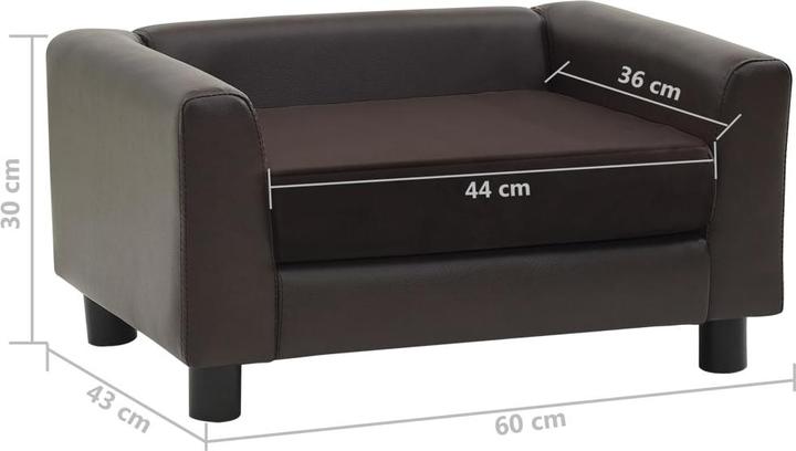 Produktbild vidaXL Hundesofa (Hund)