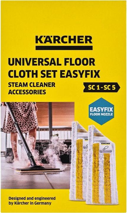 Image du produit Kärcher Kit universel de lingettes pour sols EasyFix