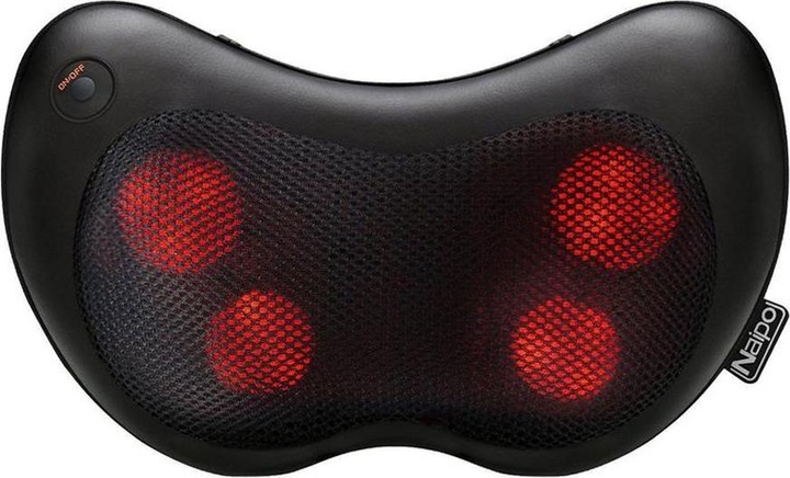 Image du produit Naipo Coussin de massage shiatsu infrarouge pour le dos et le cou