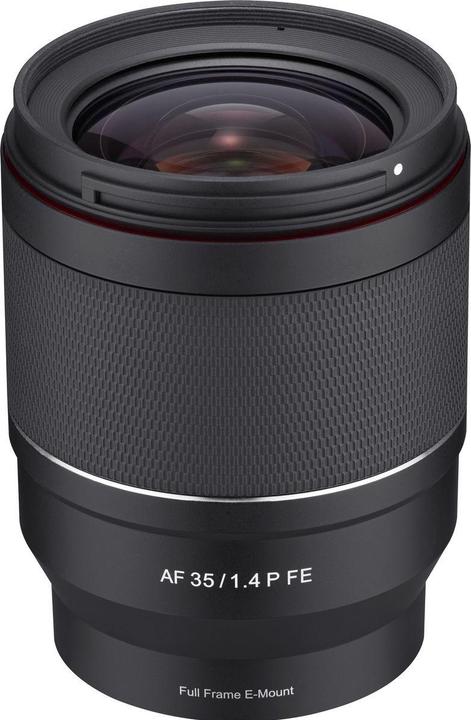 Actual product image Samyang AF 35mm F1.4 P Sony E (Sony E, full size, APS-C / DX)