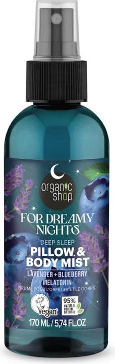 Produktbild Organic Shop Sleeping Deep Sleep Pillow & Body Mist 170ml