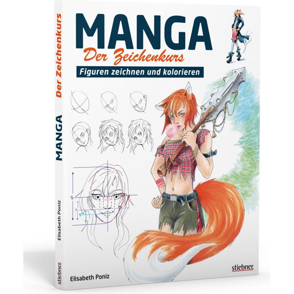 Manga – Der Zeichenkurs, Ratgeber von Elisabeth Poniz