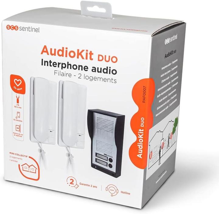 Produktbild SCS Sentinel Gegensprechanlage PAF0007 7 x 10,7 x 21,6 cm (Kabelgebunden)