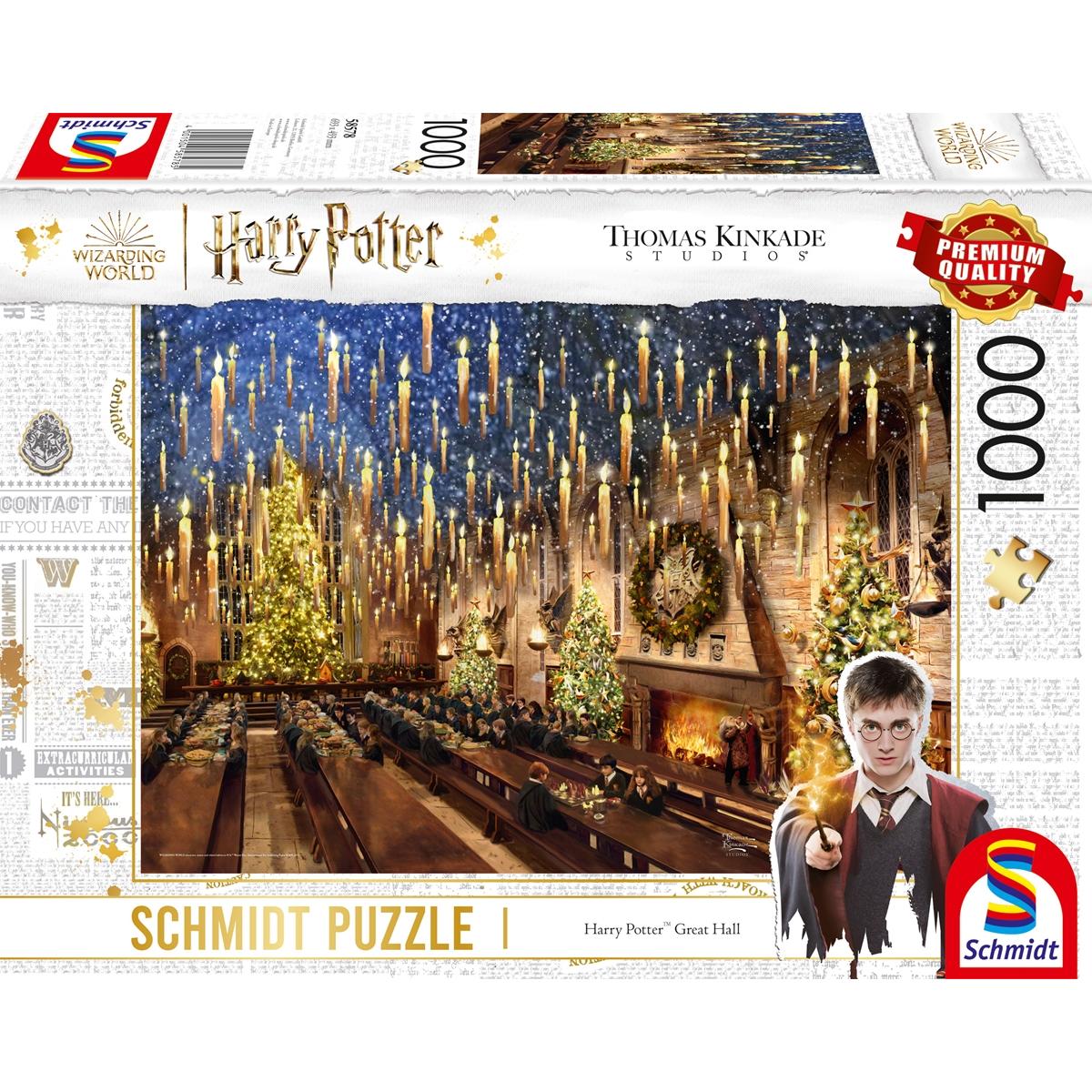 Schmidt Spiele Harry Potter Grosse Halle 1000 Teile (1000 Teile)