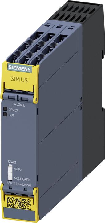 Produktbild Siemens Safety relay,3NO 1NC,115-230Vac
